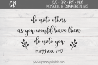 Do Unto Others Bible Quote Graphics and Crafts