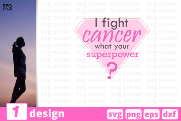 Fight Cancer Quote Graphics for Crafts
